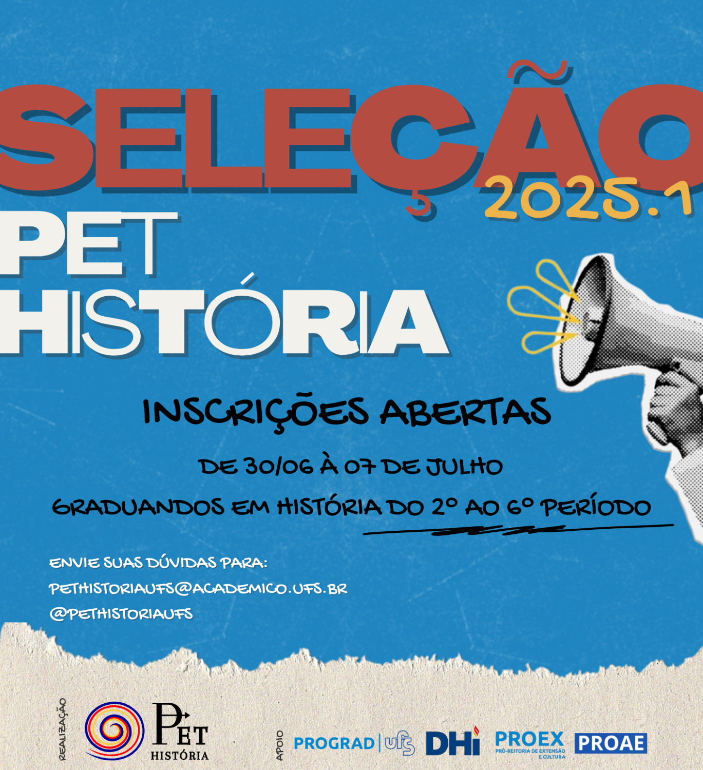 Cartaz impresso sele o 2025.1 1