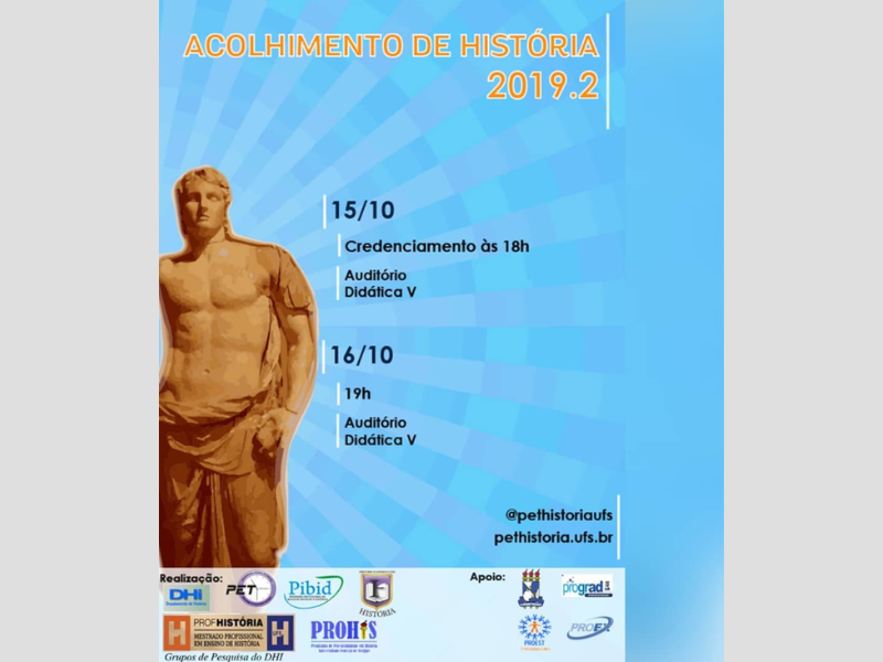 Acolhimento de História 2019.2