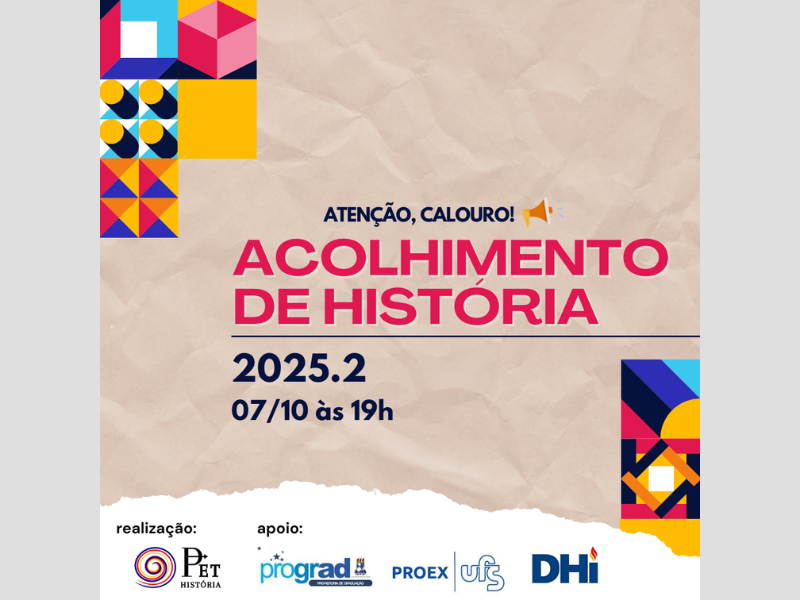Acolhimento de História 2025.2